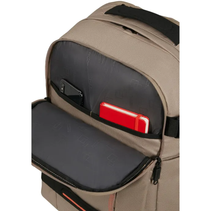 American Tourister Urban Track Laptop Backpack 15,6" coated Beige/Orange
