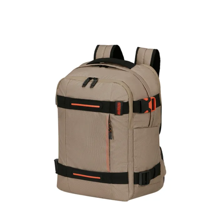 American Tourister Urban Track Laptop Backpack 15,6" coated Beige/Orange