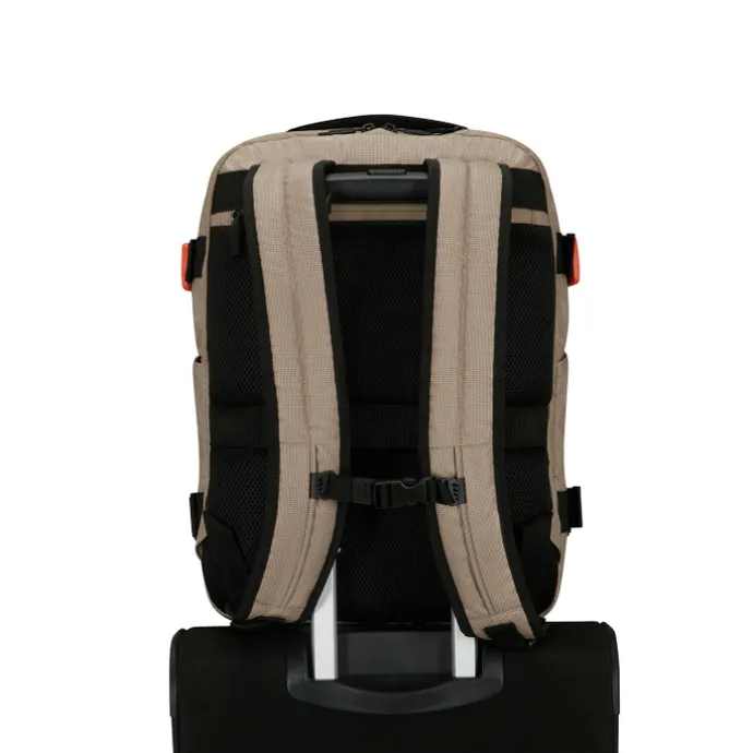 American Tourister Urban Track Laptop Backpack 15,6" coated Beige/Orange