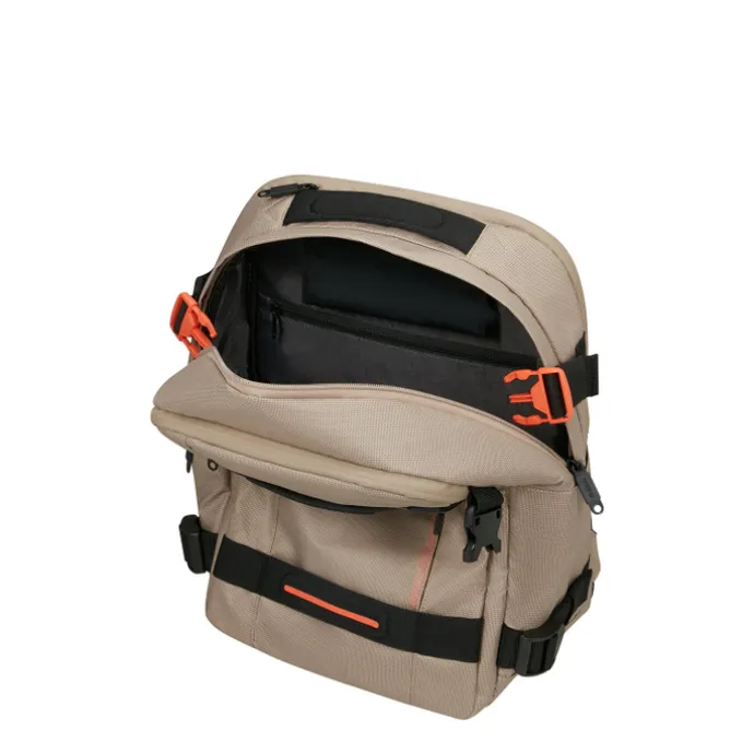 American Tourister Urban Track Laptop Backpack 15,6" coated Beige/Orange