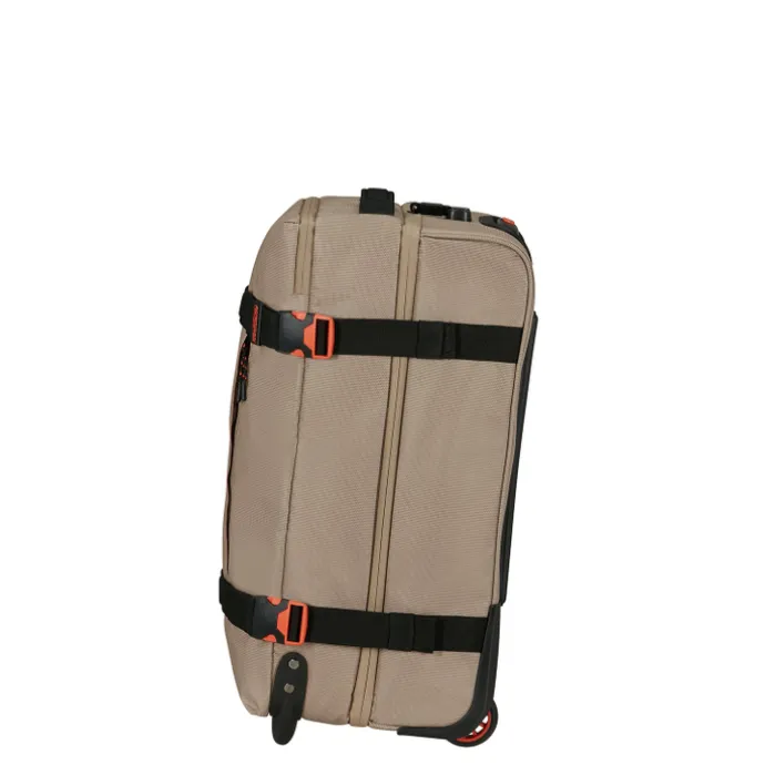 American Tourister Urban Track Wheeled Duffle S Coated beige/orange