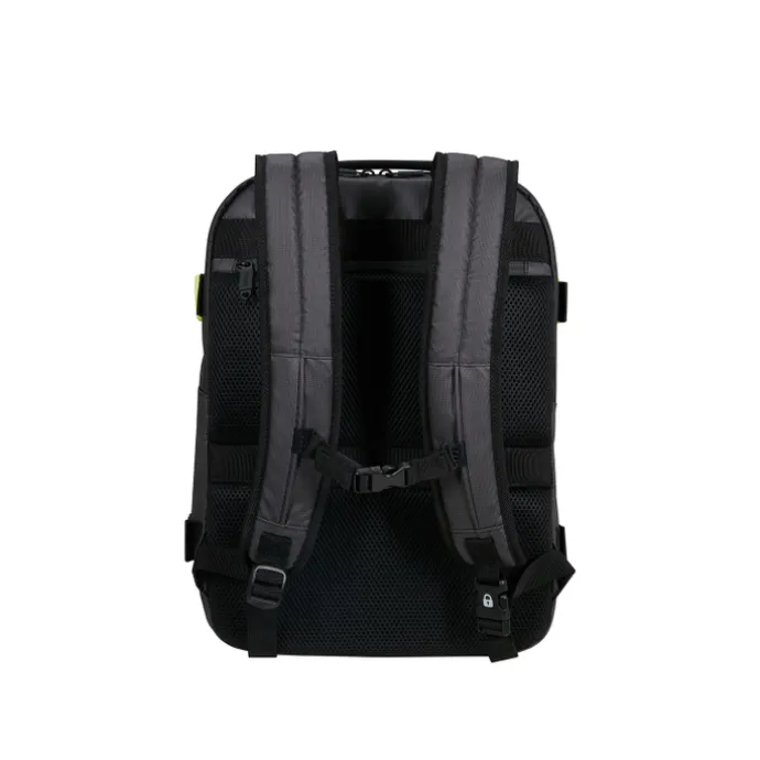 American Tourister Urban Track Laptop Backpack 15,6" coated black/Lime