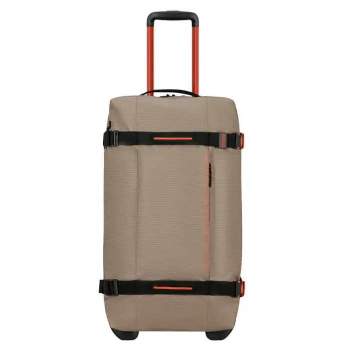 American Tourister Urban Track Wheeled Duffle M Coated beige/orange