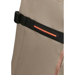 American Tourister Urban Track Wheeled Duffle M Coated beige/orange