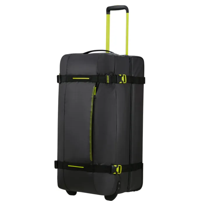 American Tourister Urban Track Duffle/Wheels L Coated black/lime