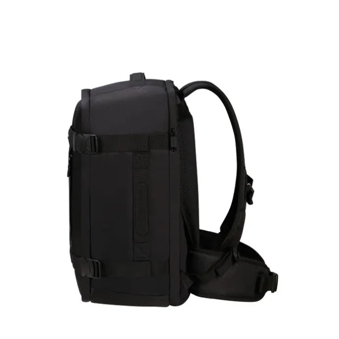 American Tourister Urban Track Travel Backpack asphalt black