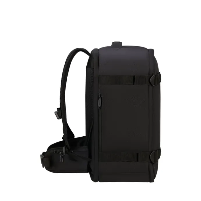 American Tourister Urban Track Travel Backpack asphalt black