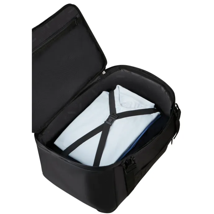 American Tourister Urban Track Travel Backpack asphalt black