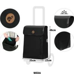 Andersen Scala Shopper Weda black