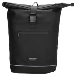 Beagles Originals Rolltop Rugtas Waterproof 15.6" zwart