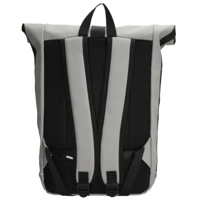 Beagles Originals Rolltop Rugtas Waterproof 15.6" licht grijs