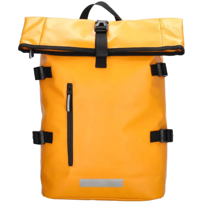 Beagles Originals Tokyo Rolltop Rugtas Waterproof 15,6" okergeel