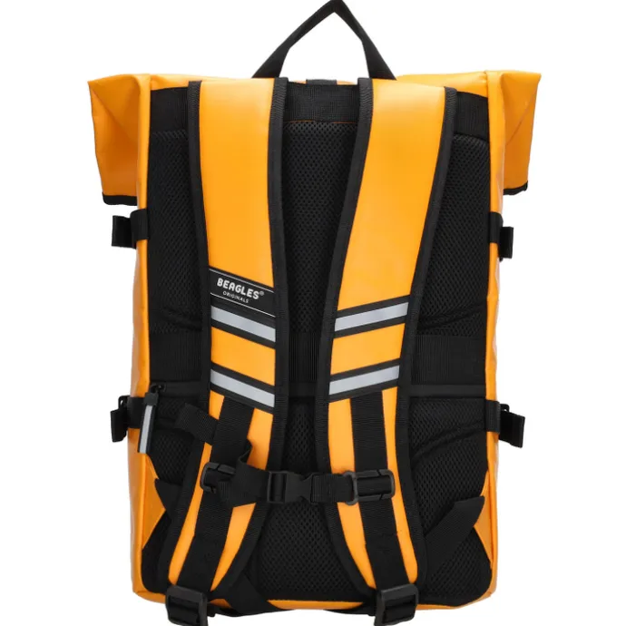 Beagles Originals Tokyo Rolltop Rugtas Waterproof 15,6" okergeel