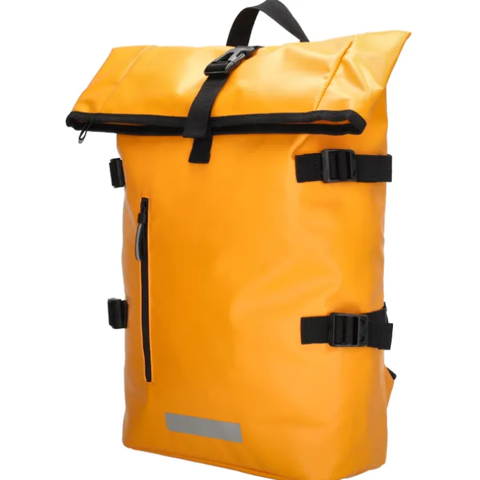 Beagles Originals Tokyo Rolltop Rugtas Waterproof 15,6" okergeel