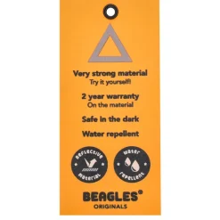 Beagles Originals Tokyo Tarp Rugtas S Waterproof zwart