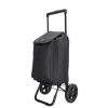 Beagles Shop & Go Cartease Boodschappentrolley zwart