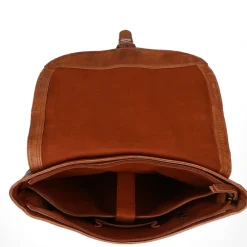 Bear Design Cow Lavato Backpack cognac