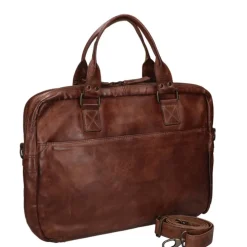 Bear Design Cow Lavato Laptoptas bruin