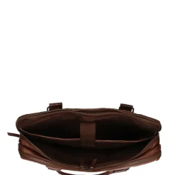 Bear Design Cow Lavato Laptoptas bruin