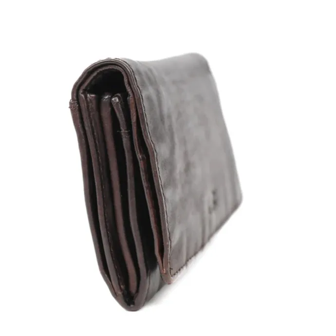 Bear Design Cow Lavato Wallet brown