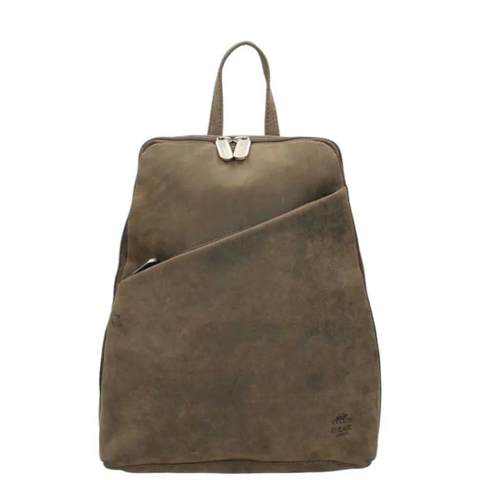 Bear Design Dark Nature Rugzakje brown