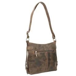 Bear Design Dark Nature Schoudertas brown