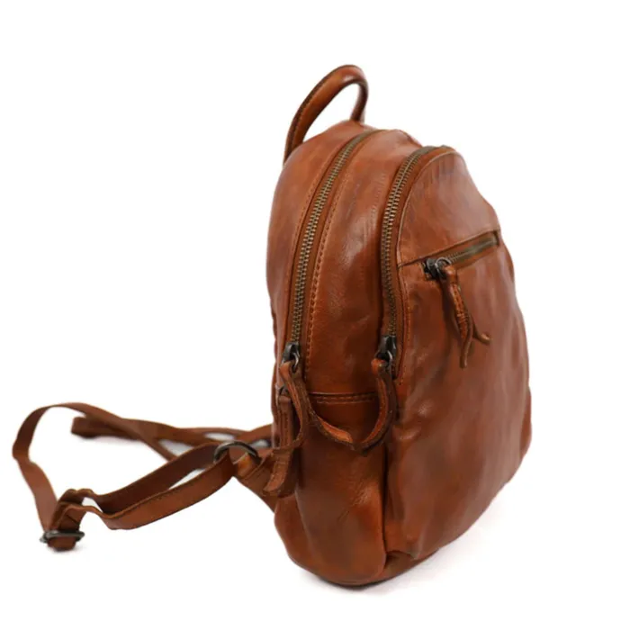 Bear Design Kim Backpack cognac