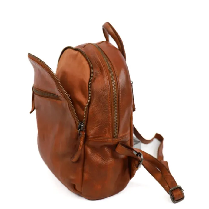 Bear Design Kim Backpack cognac