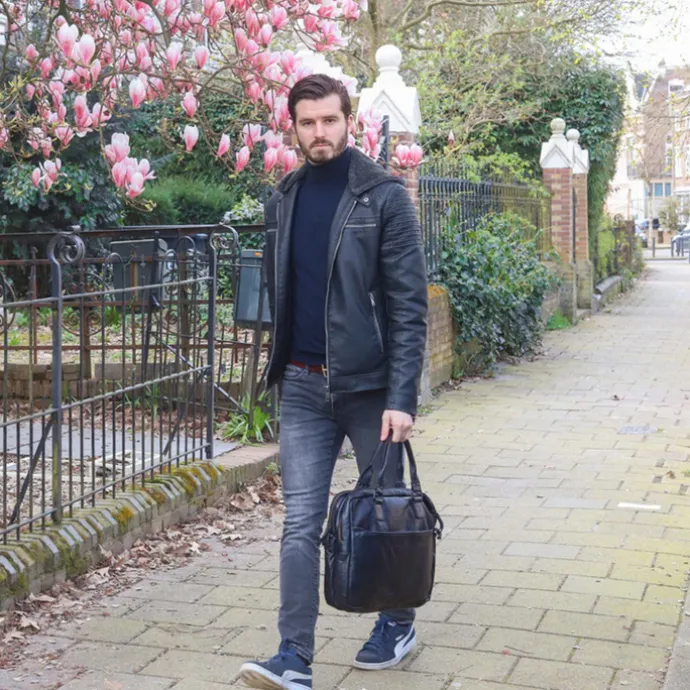 Bear Design Leandro Laptopbag baltic beige