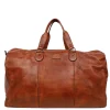 Bear Design Lucien Weekendbag cognac