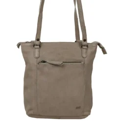 Bear Design Sandy Shoulder / Backpack silver mink