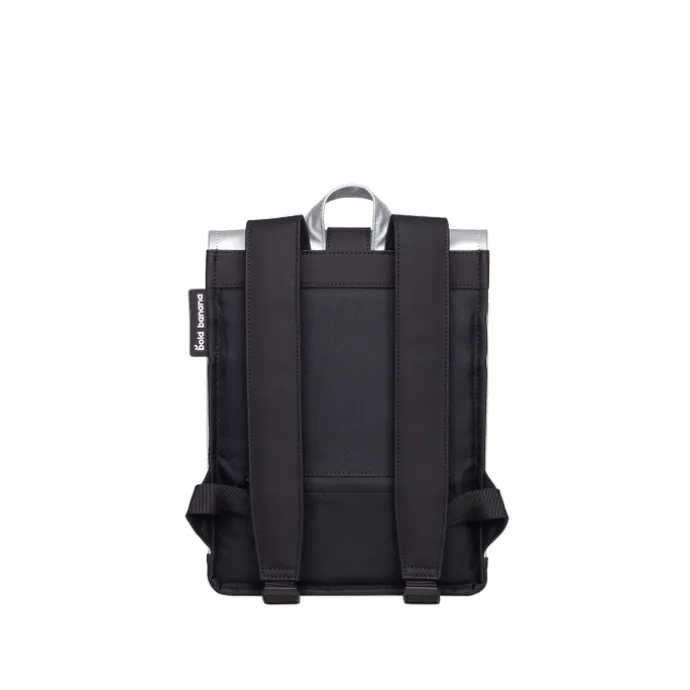 Bold Banana Beyond Bold Envelope Mini Backpack silver-black