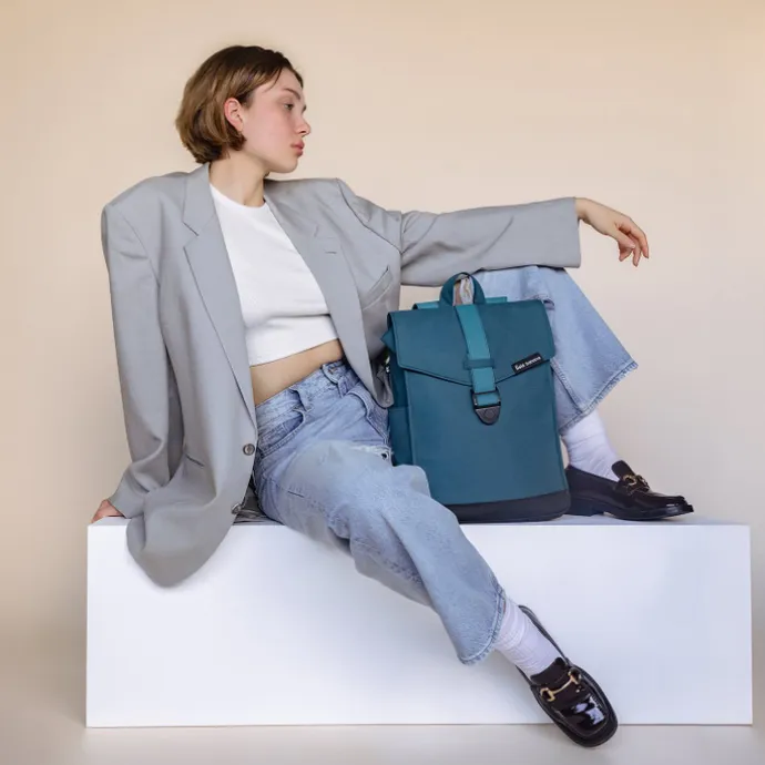 Bold Banana Envelope Backpack power petrol