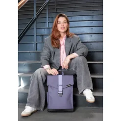 Bold Banana Envelope Backpack cool grey-violet