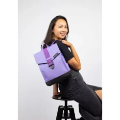 Bold Banana Envelope Mini Backpack purple rain