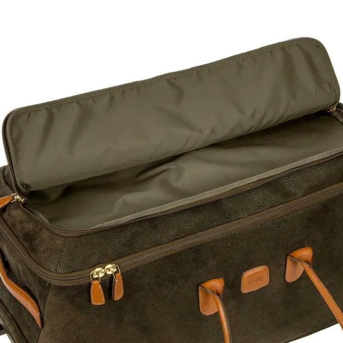 Bric's Life Holdall Reistas met Wielen 70 olive