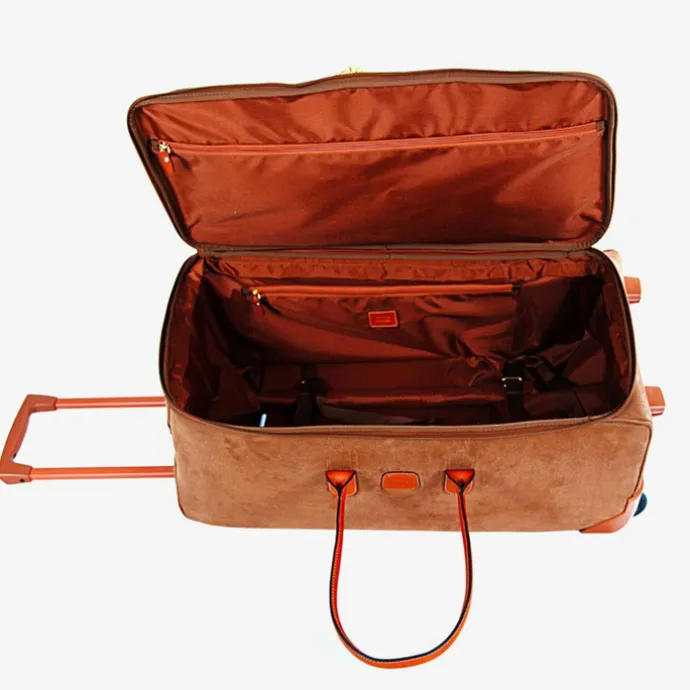Bric's Life Holdall Wheeled Duffle 55 camel