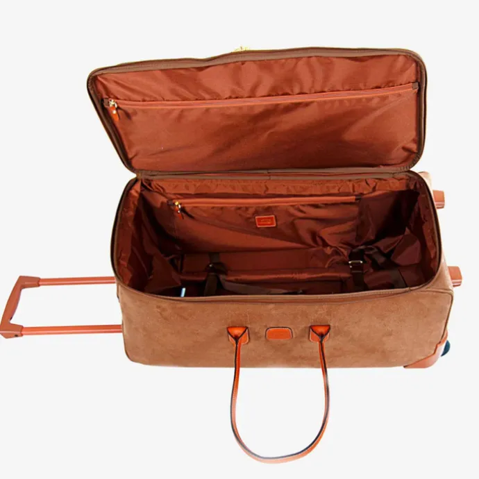 Bric's Life Holdall Wheeled Duffle 70 camel