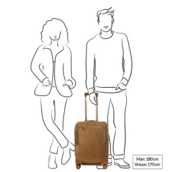 Bric's Life Trolley 55cm camel