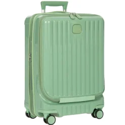 Bric's Positano Cabin Trolley 55 with Pocket sage green