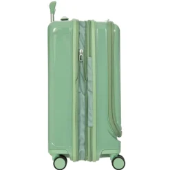 Bric's Positano Cabin Trolley 55 with Pocket sage green