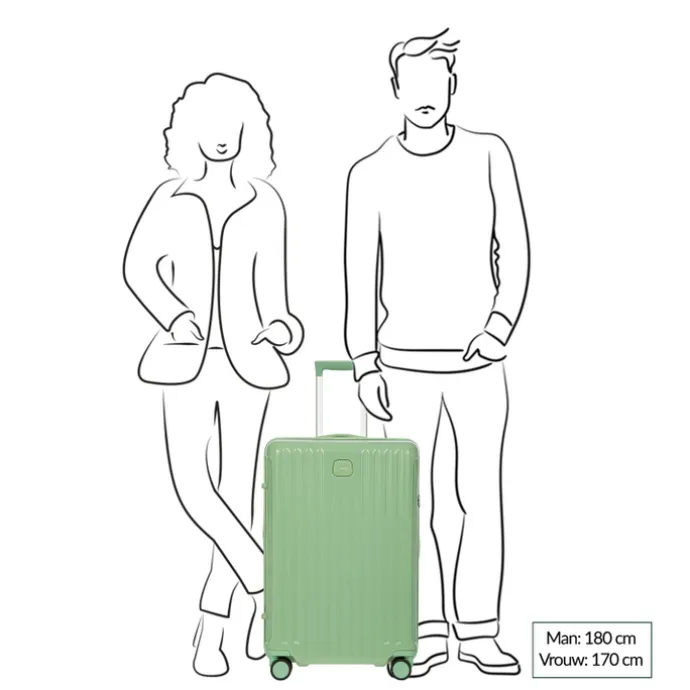Bric's Positano Trolley 69 sage green