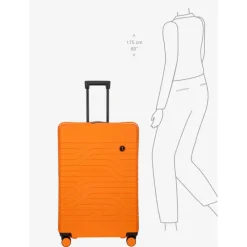Bric's Ulisse Trolley Expandable Large orange