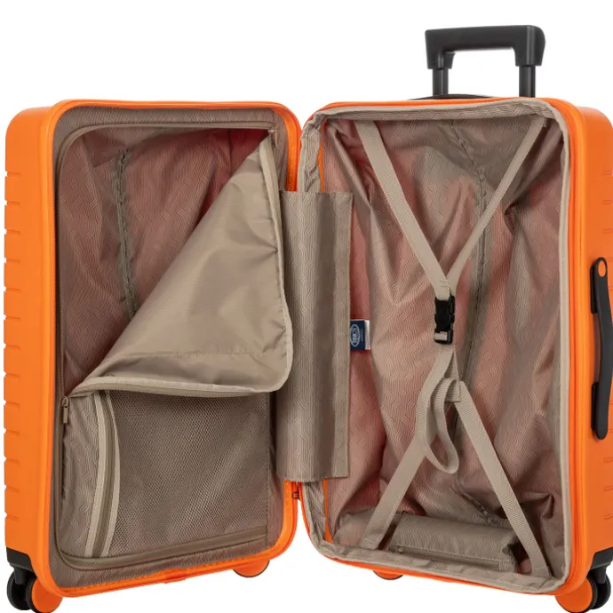 Bric's Ulisse Trolley Expandable Medium 65 orange