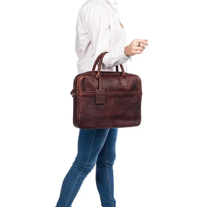 Burkely Antique Avery Laptopbag 15" brown