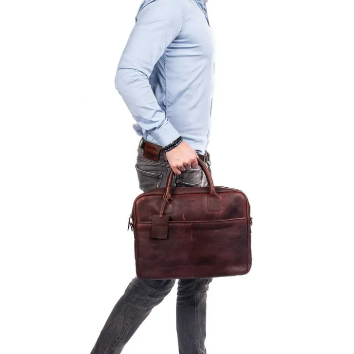 Burkely Antique Avery Laptopbag 15" brown