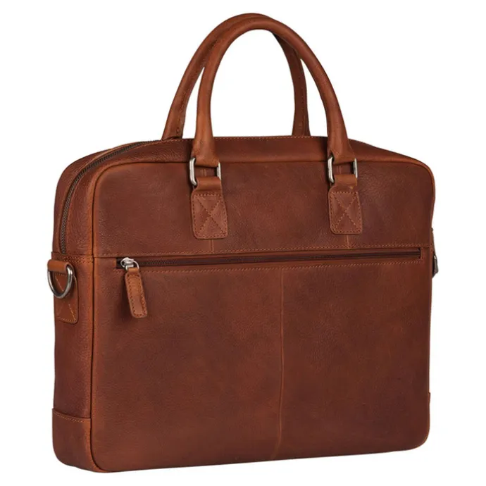 Burkely Antique Avery Laptopbag 15" cognac