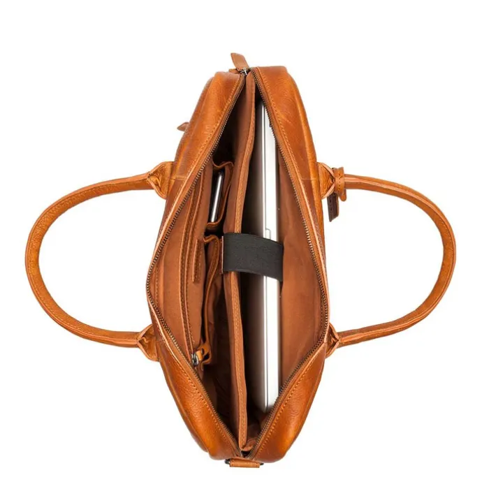 Burkely Antique Avery Laptopbag 15" cognac