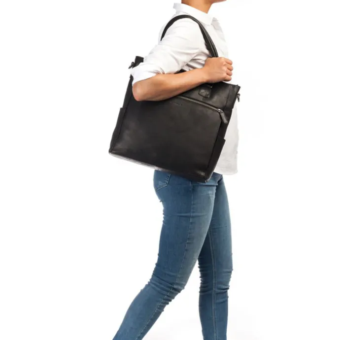 Burkely Antique Avery Shopper black