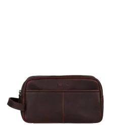 Burkely Antique Avery Toiletry Bag dark brown